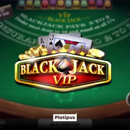 Blackjack VIP logo by Platipus NaoBet