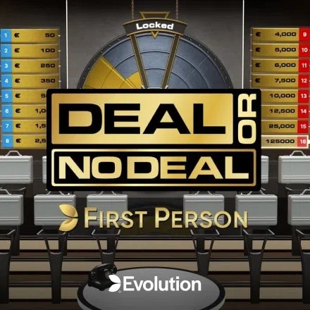 Play the First Person Deal or No Deal slot by Evolution on NaoBet