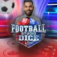 Football Studio Dice logo by Evolution at NaoBet