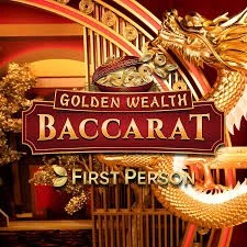 Golden Wealth Baccarat by Evolution, showcased at naobet-casino.fi – game logo