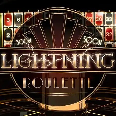 Lightning Roulette slot icon by Evolution, available at NaoBet