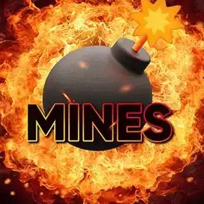 Mines game by Turbo Games – logo hosted on NaoBet