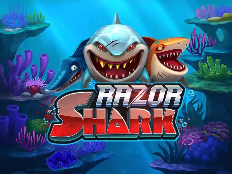 Razor Shark logo by Push Gaming at NaoBet