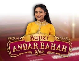 Live Dealer logo of Super Andar Bahar from Evolution at NaoBet