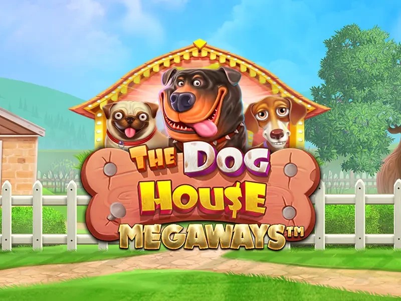 The Dog House Megaways slot logo by Pragmatic Play at NaoBet